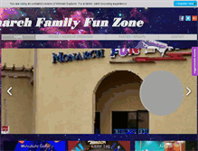 Tablet Screenshot of monarchfunzone.com